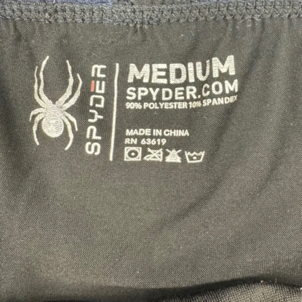 Spyder Mens‎ Boxer Briefs Black Performance Stretch Underwear Size Medium